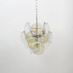 Lunaria Disc Murano Chandelier