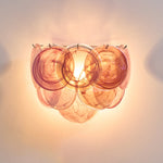 Lunaria Disc Murano Wall Lamp