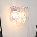 Lunaria Disc Murano Wall Lamp