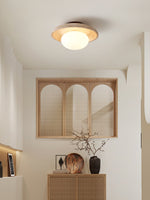 Lunaro Travertine Ceiling Lamp