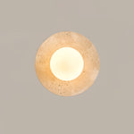 Lunaro Travertine Sconce