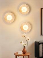 Lunaro Travertine Sconce