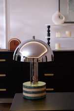 Luno Chrome Table Lamp