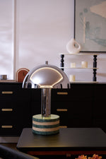 Luno Chrome Table Lamp