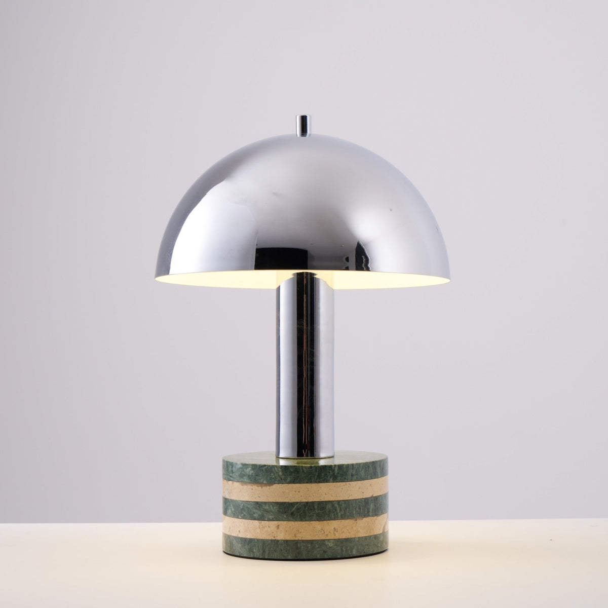 Luno Chrome Table Lamp