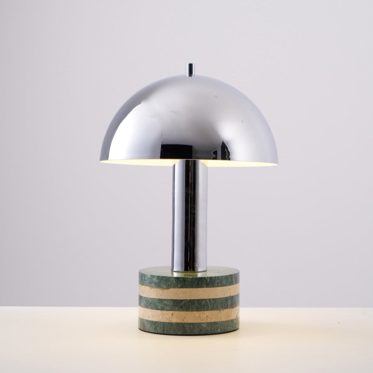 Luno Chrome Table Lamp