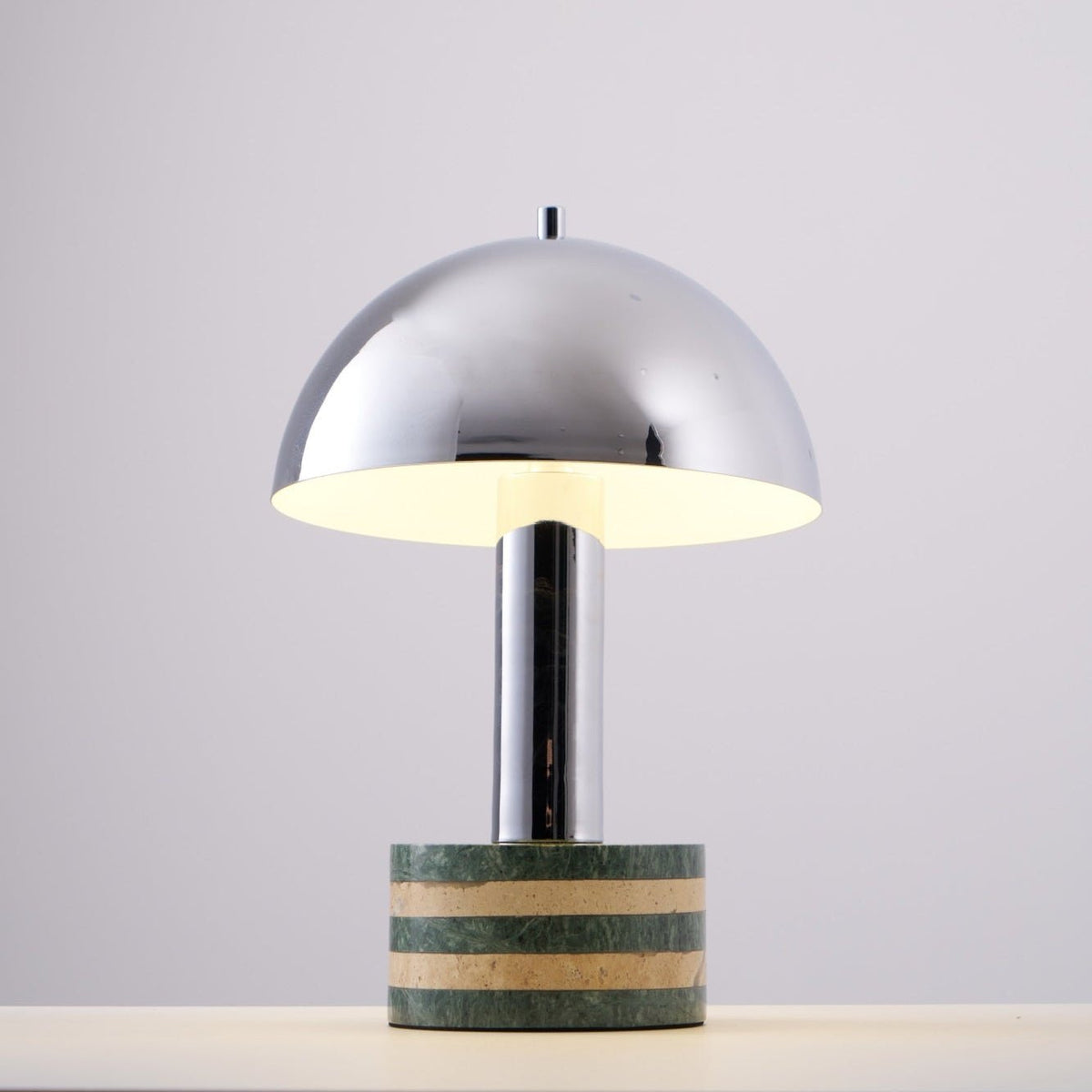 Luno Chrome Table Lamp