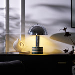 Luno Chrome Table Lamp