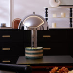 Luno Chrome Table Lamp