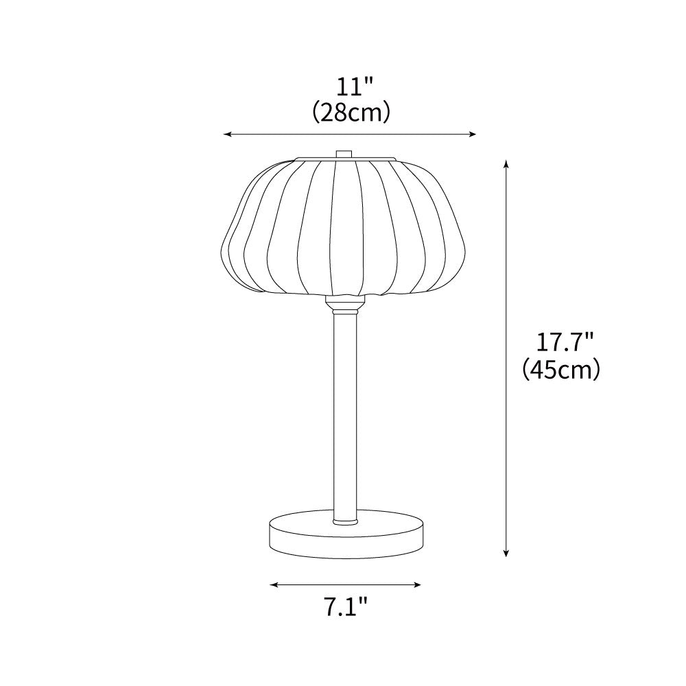 Luxe Blossom Table Lamp