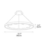 Luxury Circle Crystal Chandelier