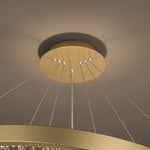 Luxury Circle Crystal Chandelier