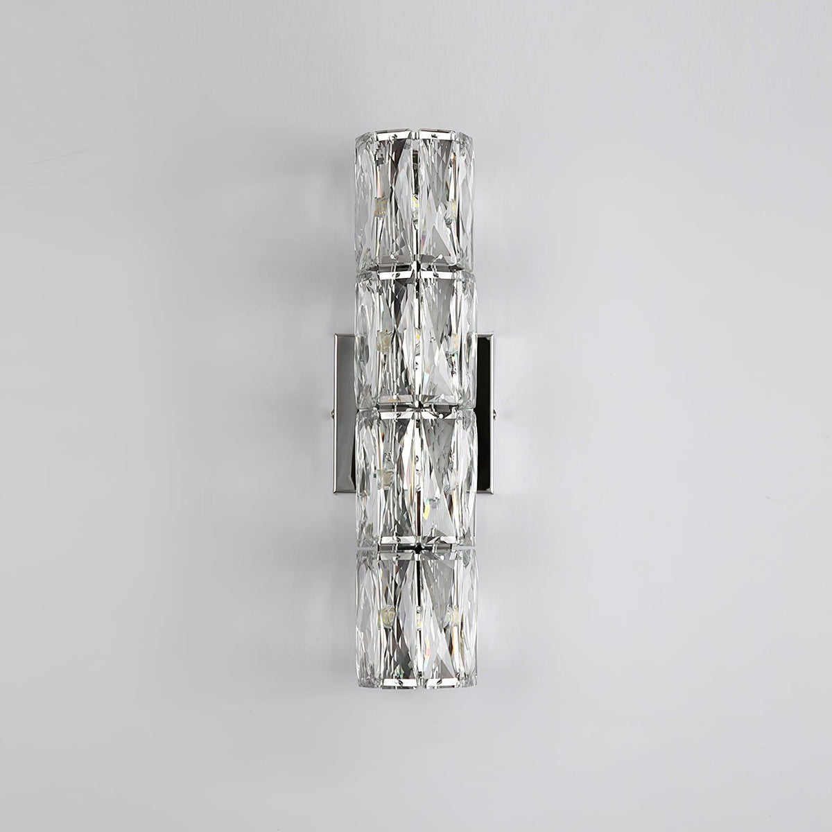 Luxury Crystal Column LED Wall Lamp