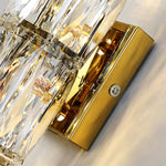 Luxury Crystal Column LED Wall Lamp