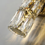 Luxury Crystal Column LED Wall Lamp