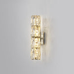 Luxury Crystal Column LED Wall Lamp