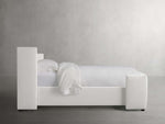 Wyller Channel-Stitched Twin Bed with High Footboard