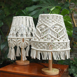 Macrame Table Lamp