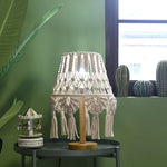 Macrame Table Lamp
