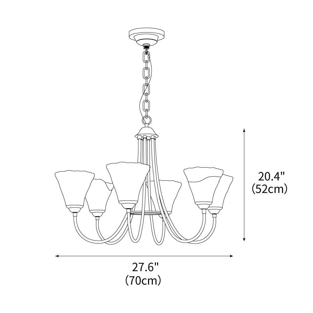 Manhattan Lantern Chandelier