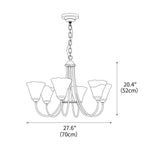 Manhattan Lantern Chandelier