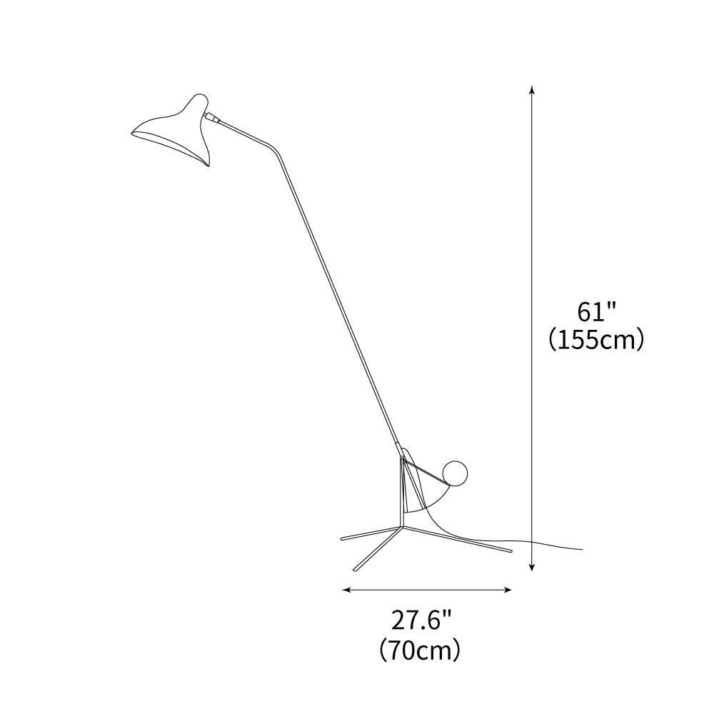Mantis Arm Floor Lamp