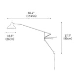 Mantis Arm Wall Lamp