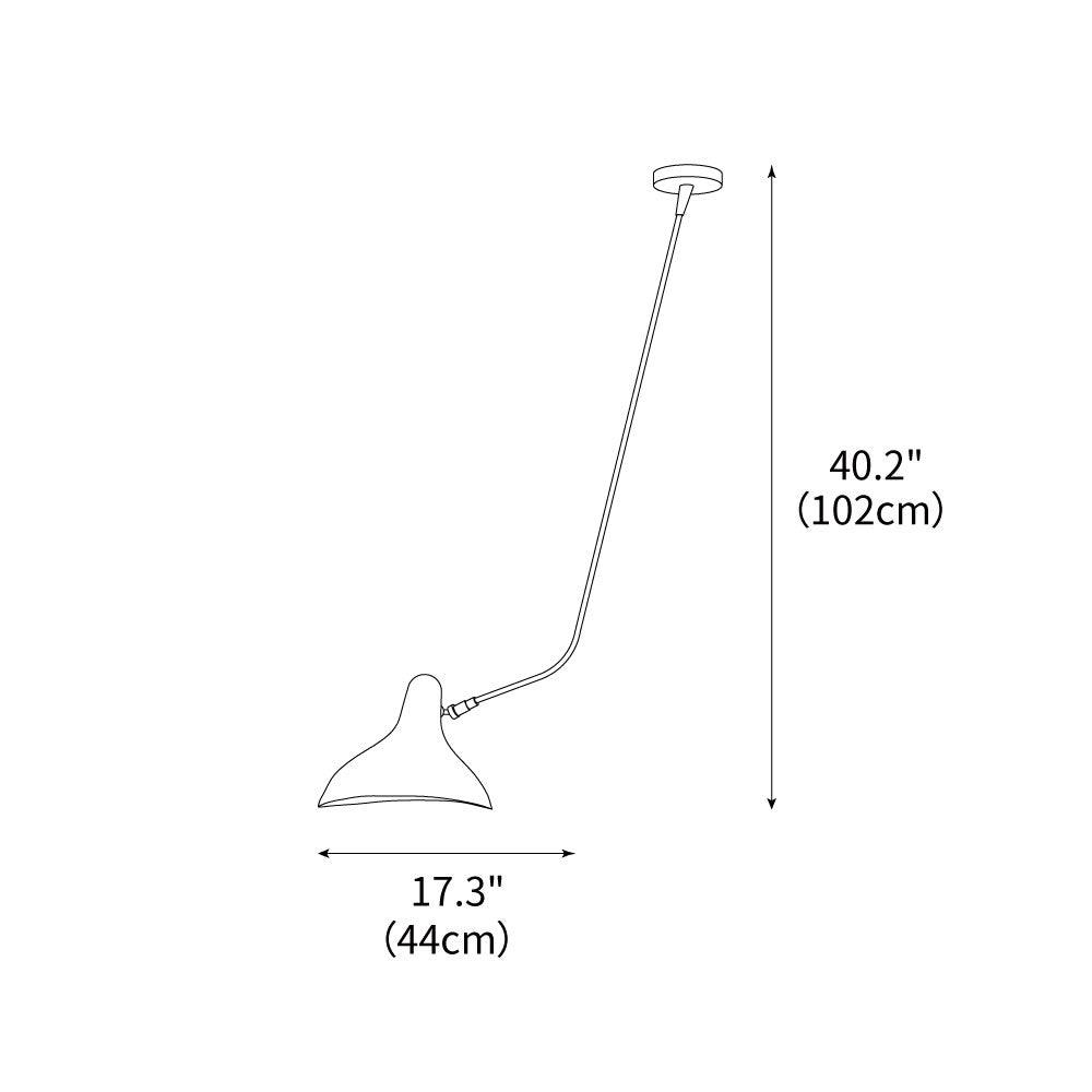 Mantis Pendant Light 17.3"