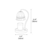Marble Warmer Table Lamp 6.3"