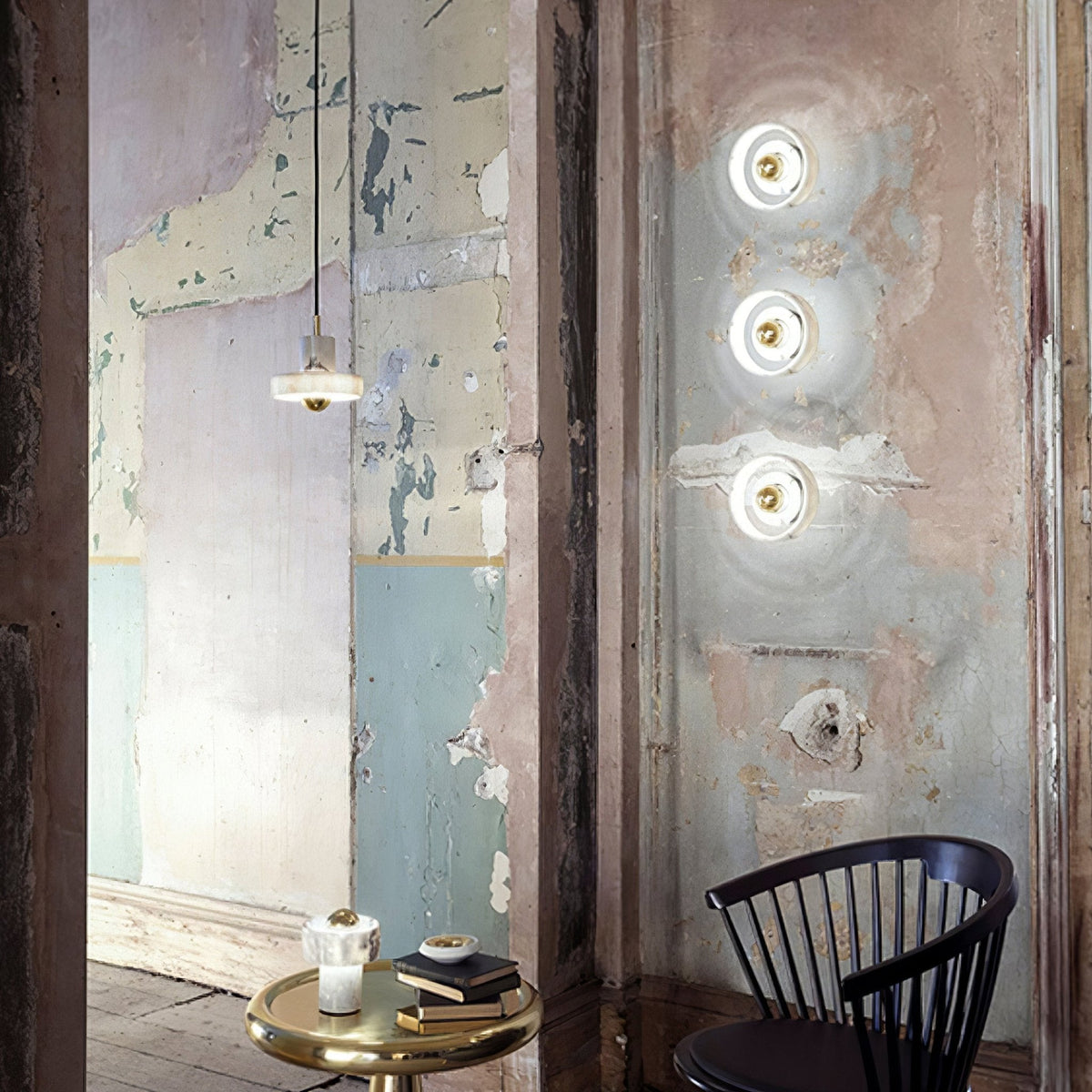 Marble Aura Wall Lamp 7.1"