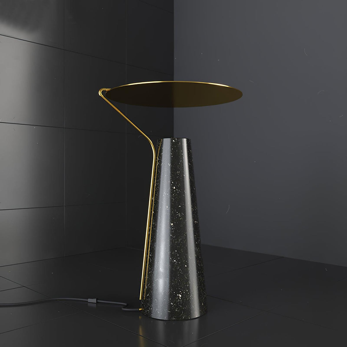 Marble Coffee Table Lamp