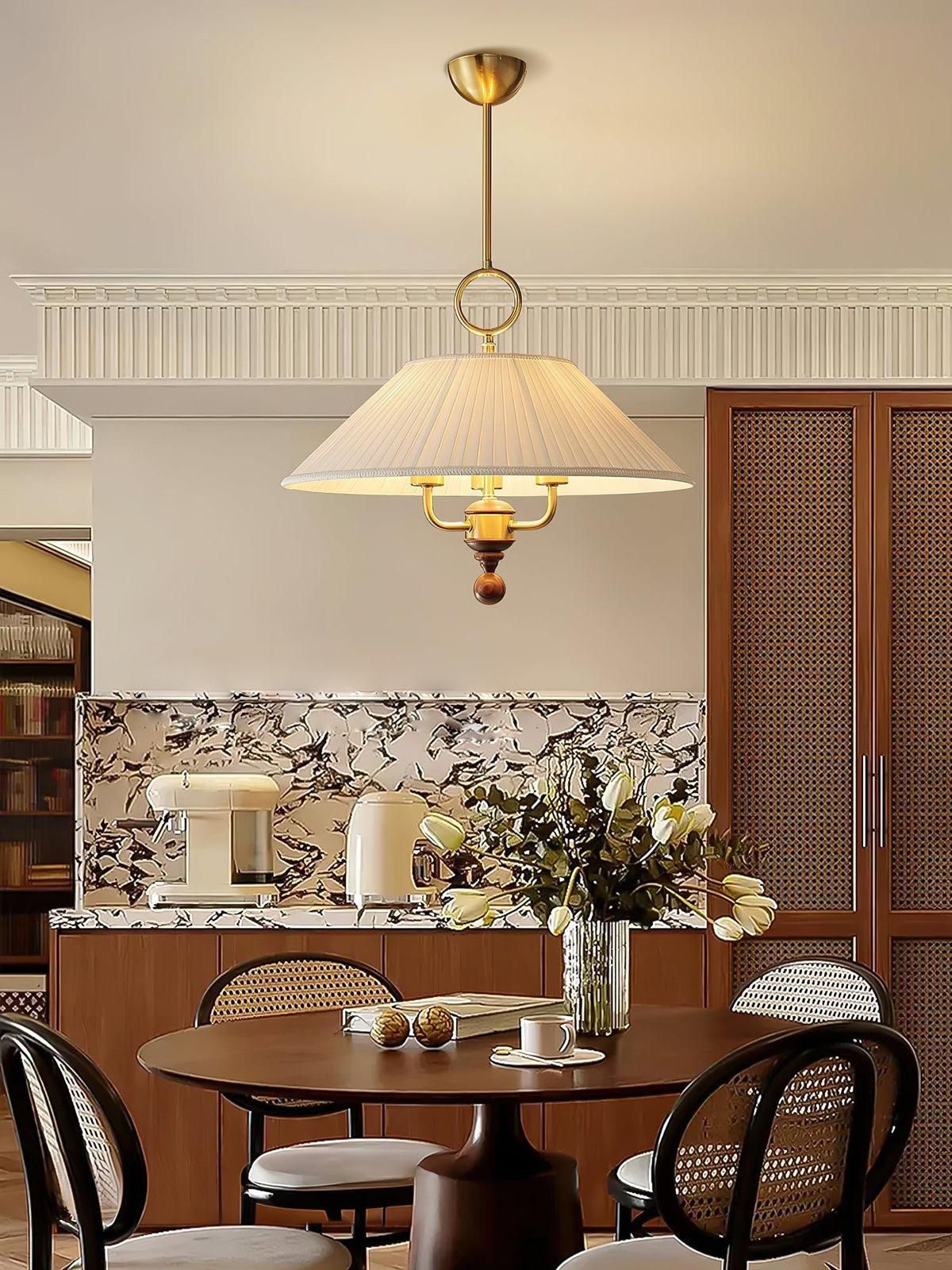 Marcellia Pleated Pendant Light