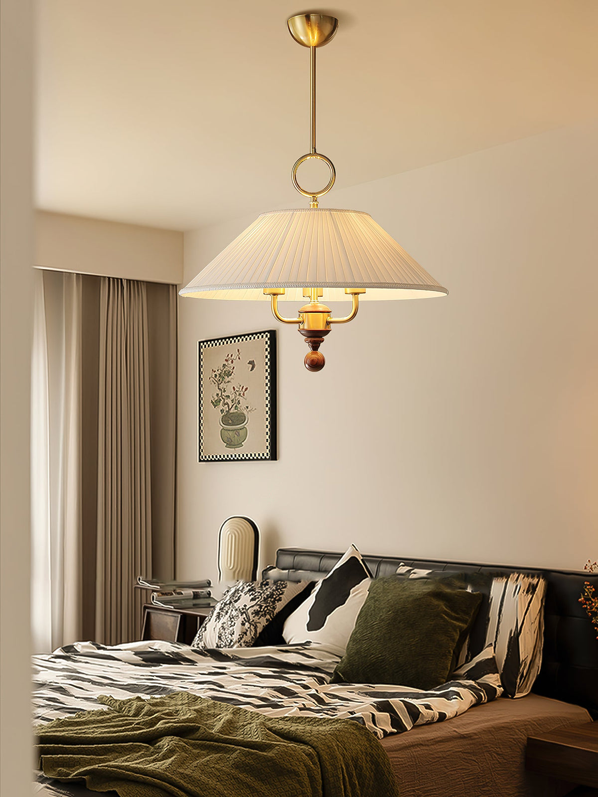 Marcellia Pleated Pendant Light