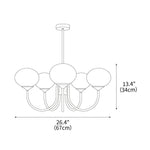 Marshmallow Chandelier