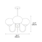 Marshmallow Chandelier