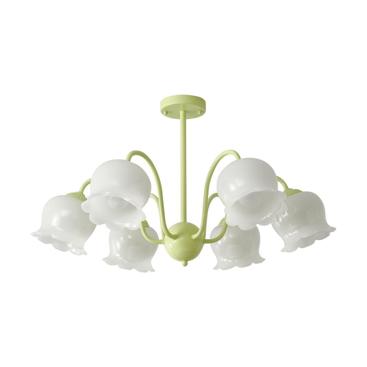 Matcha Resin Flower Chandelier