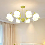 Matcha Resin Flower Chandelier