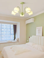 Matcha Resin Flower Chandelier