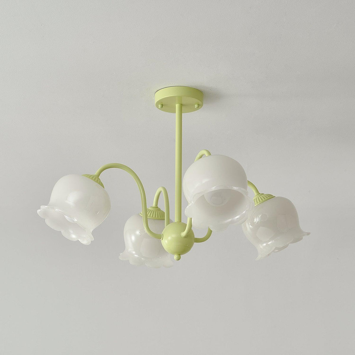 Matcha Resin Flower Chandelier
