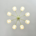 Matcha Resin Flower Chandelier