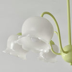 Matcha Resin Flower Chandelier