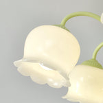 Matcha Resin Flower Chandelier