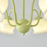 Matcha Resin Flower Chandelier