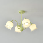 Matcha Resin Flower Chandelier