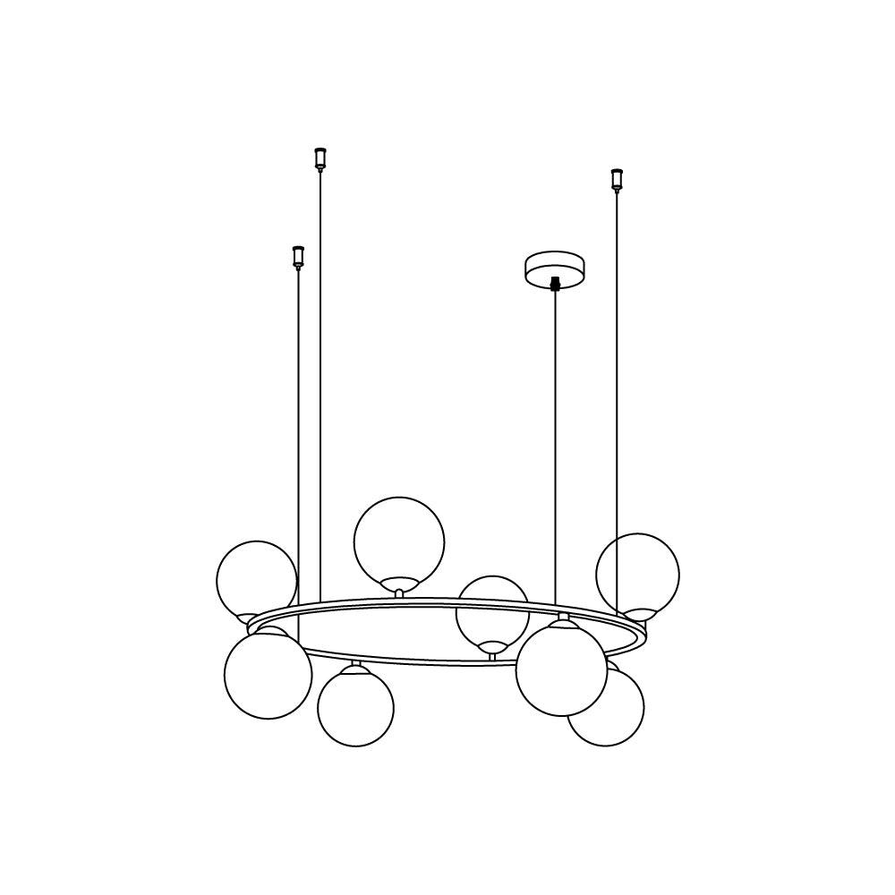 Maytoni Ring Chandelier