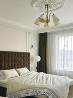 Medieval Ceramic Trumpet Chandelier