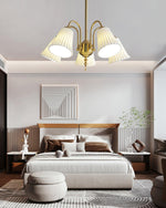 Medieval Ceramic Trumpet Chandelier