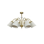 Medieval Ceramic Trumpet Chandelier