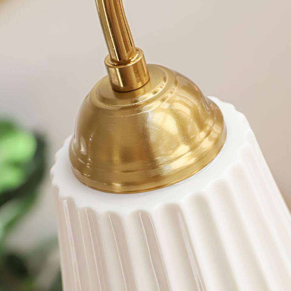 Medieval Ceramic Trumpet Chandelier