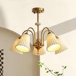 Medieval Ceramic Trumpet Chandelier